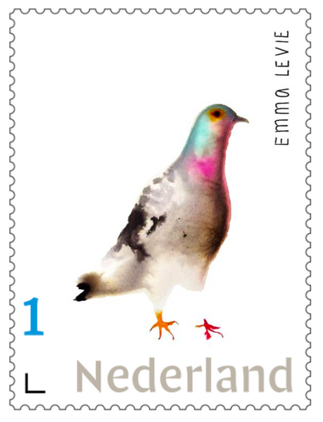 10 postzegels
